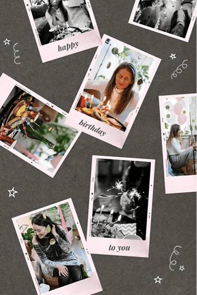 PicCollage collage template 8