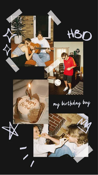 PicCollage collage template 6