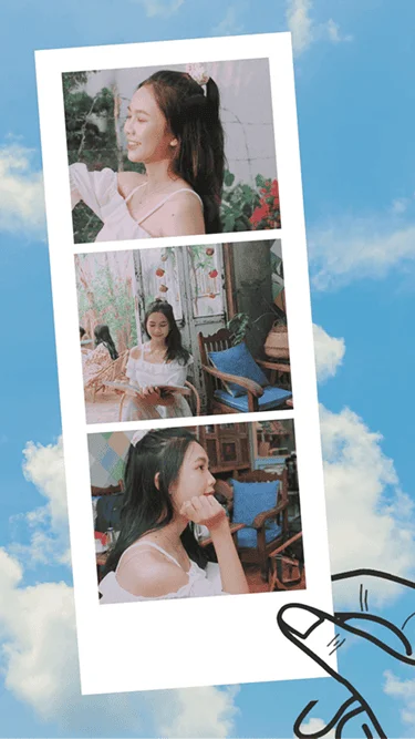 PicCollage collage template 2