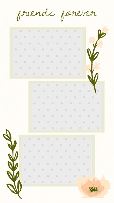 PicCollage collage template 16
