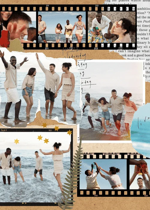 A collage made in PicCollage โ Digital Scrapbooks Made Easy